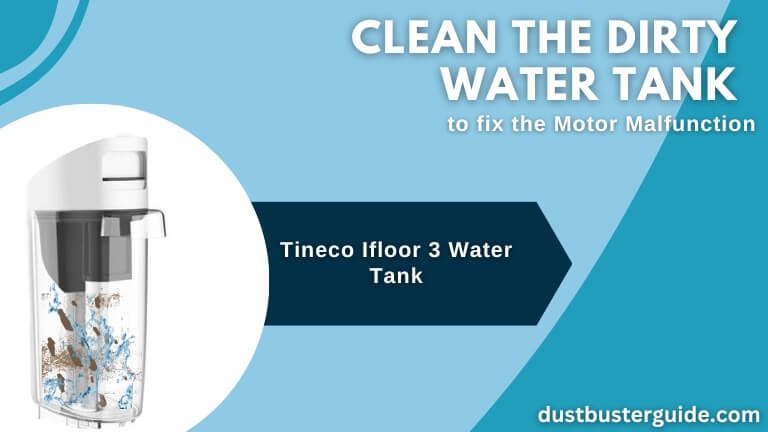 clean the dirty water tank