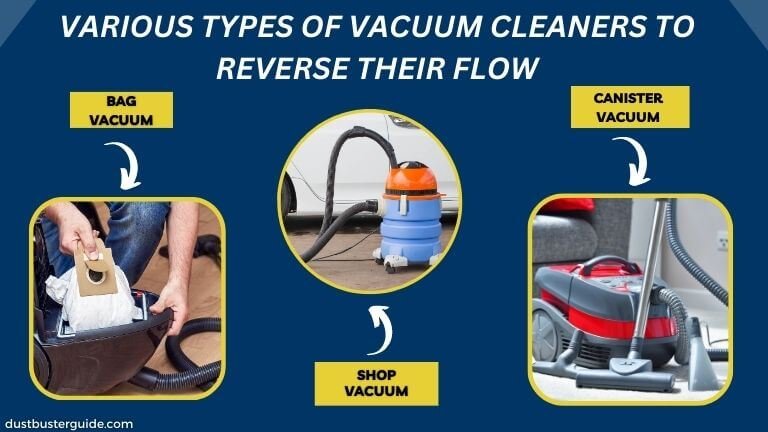 types of vacuum cleaners