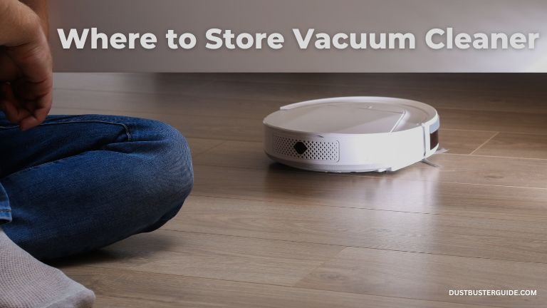 where to store vacuum cleaner