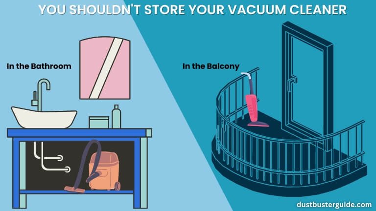 store your vacuum cleaner