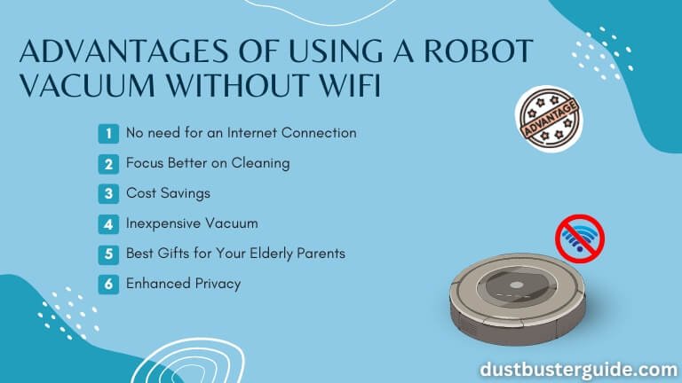 advantages of using a robot vacuum without wifi