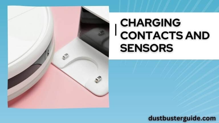 charging contacts and sensors