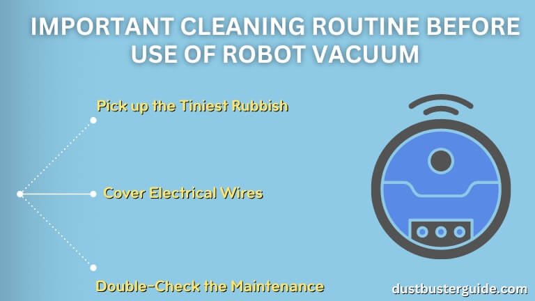 important cleaning routine