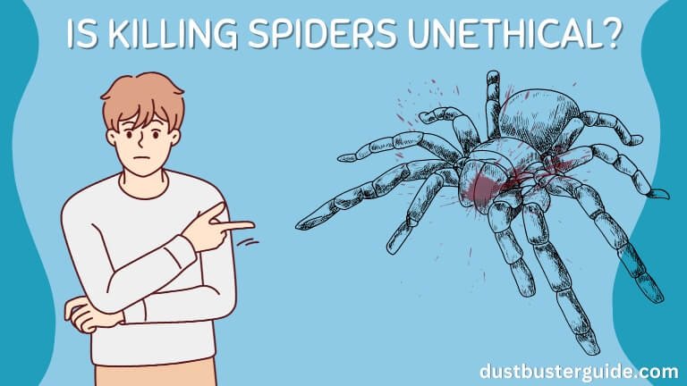 is killing spiders unethical