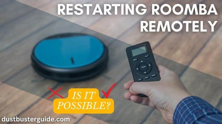 restarting roomba