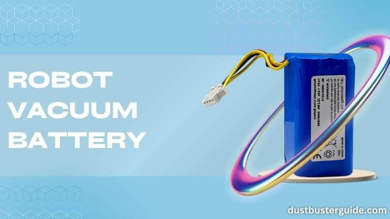 robot vacuum battery