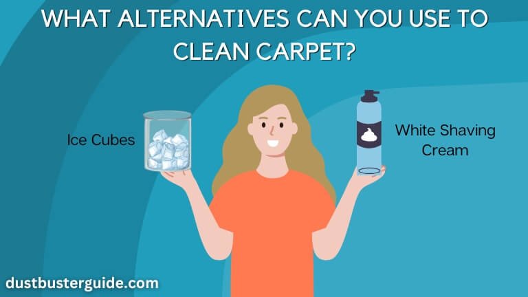 what alternatives can you use to clean carpet