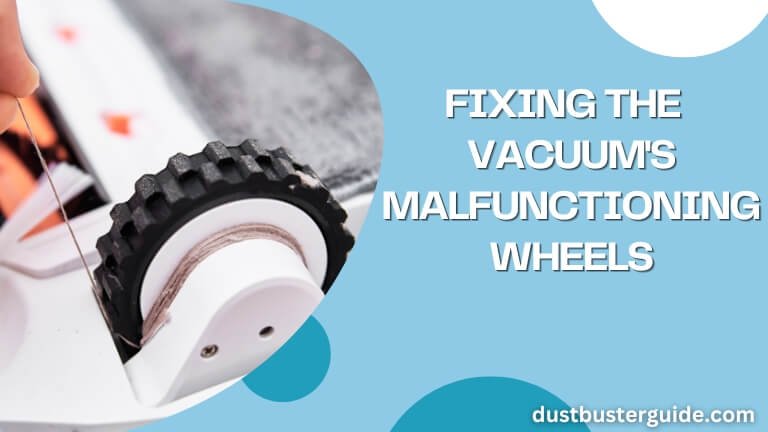 fixing the malfunctioning wheels