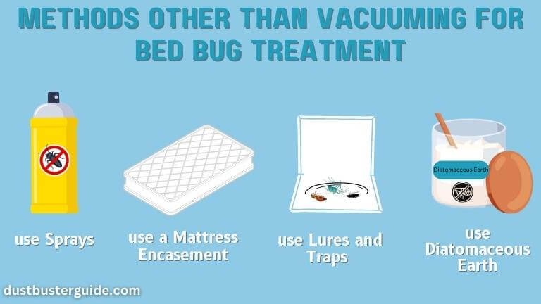 methods other than vacuuming for bed bug treatment