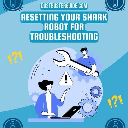 resetting your shark robot