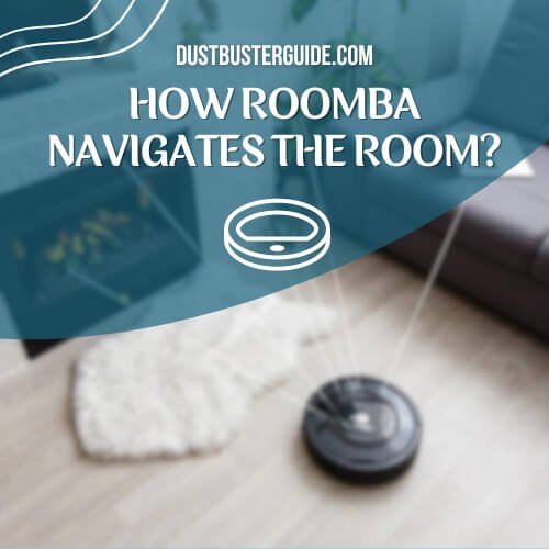 roomba navigates the room